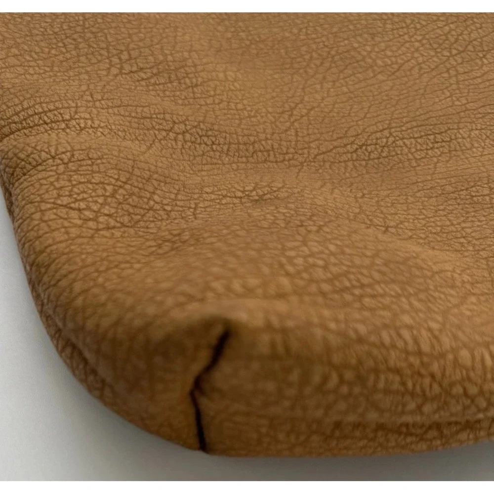 Free People Vegan Cracked Leather Large Tote/Cosmetic/Laptop Computer Bag
